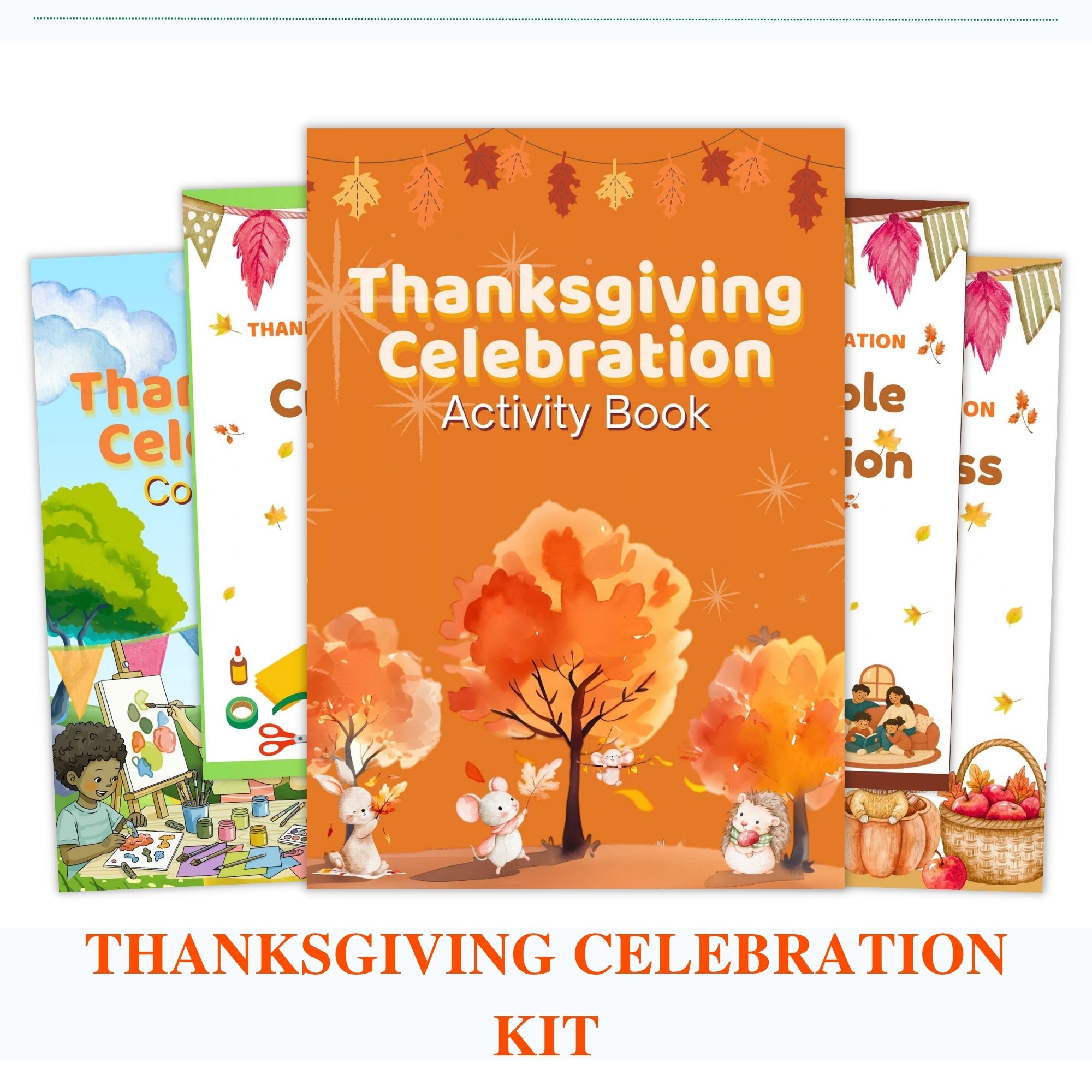 Thanksgiving Celebration Kit | Christian Thanksgiving Activity kit for Kids & Families